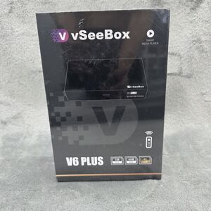 vSeeBox V6 Plus Android TV Box 4GB/64GB 8K Ultra HD Smart Media Player NEW